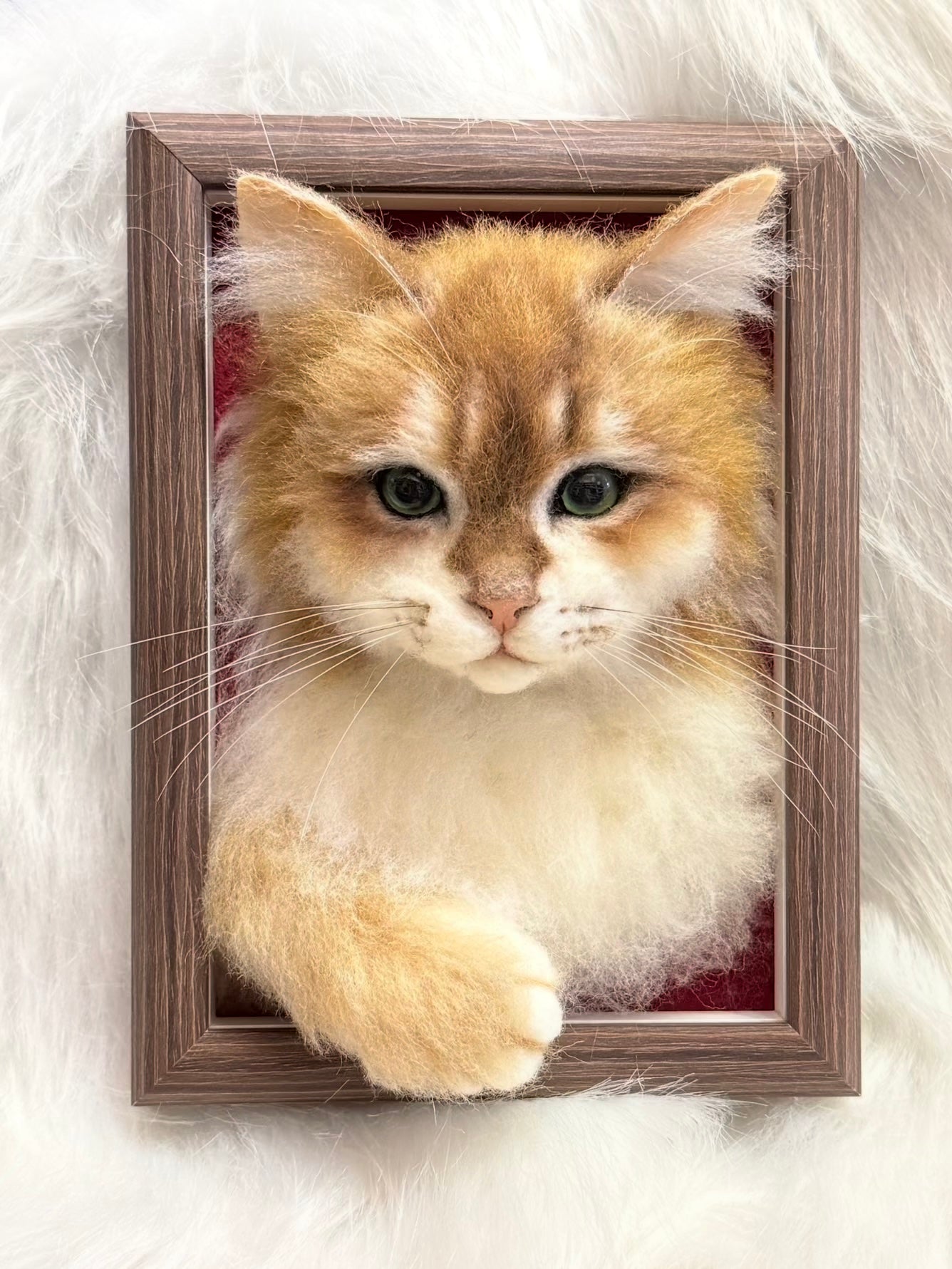 Framed Pet Portrait-Cat